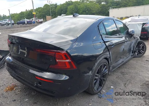 2024 Volvo S60 B5 Plus Black Edition from USA, damaged, VIN 7JRL12TH9RG301203